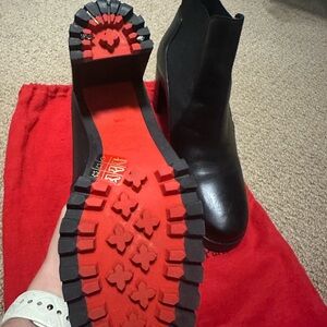 Christian Louboutin Black Heeled Boots